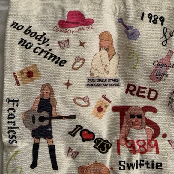 Taylor Swift Tote Bags - Picture 3 of 10